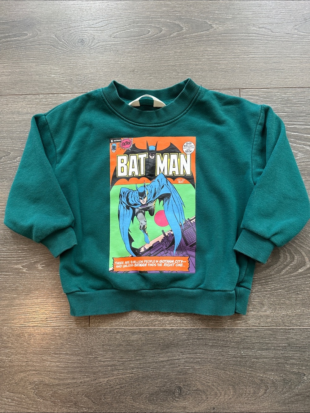 Kids Batman Graphic Sweatshirt - Teal Green from H&M